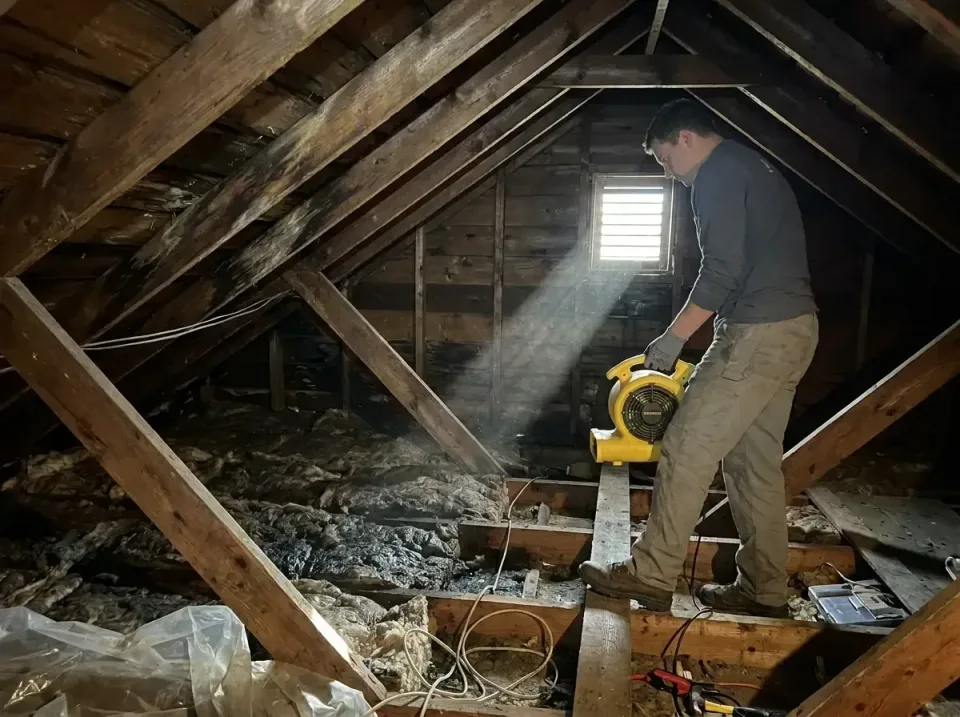 attic-water-damage-drying-proc-007 — frequently asked questions, Emergency Water Extraction & 24/7 Flood Response in Palacio…